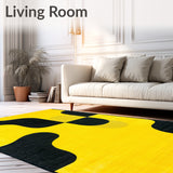 Interwoven Curved Lines(Yellow)