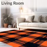 Autumn Gingham Tapestry(Orange)