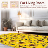 Yellow Bloom Motif Design(Yellow)
