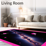 Astronomical Journey Milky Way Exploration Heavenly Discovery (Pink)