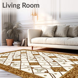 Trellis Lattice Jewel Symphony Décor(Brown)