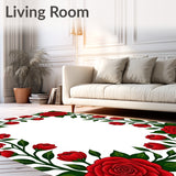 Enchanted Garden Pathway Motif(Red)