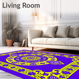 Bloom Grandeur Palace Medallion Interlocking Nouveau(Purple)