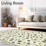 Scandinavian Floral Runner(Beige)