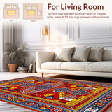 Stylish Abstract Color Play(Red)