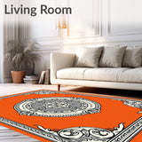 Medallion Vintage Inspired Plush Enhancement (Orange)