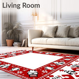 Heartwarming Snow Yuletide Enchantment Display(Red)