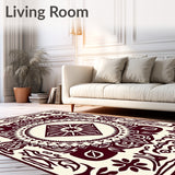 Native Stallion Ceremonial Totem Spirit Animal Design (Brown)