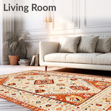 Boho Beige Area(Beige)