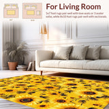 Vibrant Floral Patterned Statement(Yellow)