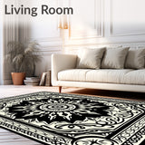 Medallion Abstract Boho Style (Black)