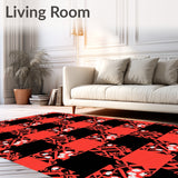 Traditional Gingham Design with Seasonal Embellishments Pathway(Red)