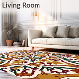 Harvest Symphony Collection Decorative Medallion(Beige)