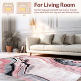 Artistic Marble Inspired Decorative(Pink)