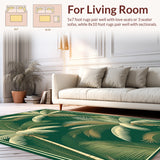 Whimsical Retro Nature Illustration(Green)