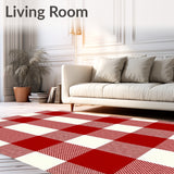 Festive Gingham Welcoming Entrance(Red)