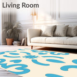 Petal Symphony Abstract Heirloom Inspiration(Blue)