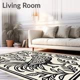 Vintage Farmyard Rooster Accent(Black)