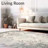 Heritage Collection Taupe Gray with Antiqued Ornamental(Beige)