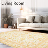 Beige Textured Jute Area(Beige)