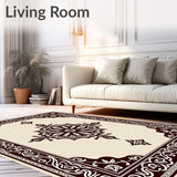 Vintage Medallion Scroll(Brown)