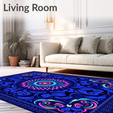 Mystic Medallion Abstract (Blue)