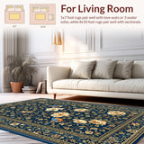 Elegant Hued Botanical Bliss(Blue)