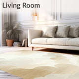 Elegant Cloudscape Area Beige Dreamscape for Serene Spaces(Beige)