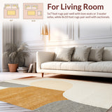 Abstract Wool Viscose(Beige)