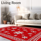 Magical Yuletide Sparkle Jolly Festivity Adornment(Red)