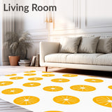 Tangy Slice Juicy Motif Elegant Professional Standing Support(Yellow)