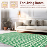 Charming Farmhouse Tartan Aesthetic(Green)