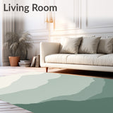 Ethereal Misty Mountain Landscape Artistic Treasure (Green)