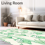 Enchanted Forest Panda Adventure Decorative(Green)