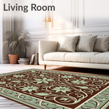 Shell Serenity Interlocking Botanical(Brown)