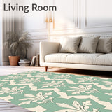 Elegant Faded Damask Heritage Traditional Artistic(Beige)