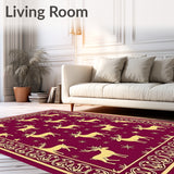 Winter Wonderland Reindeer Holiday(Gold)