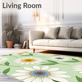 Rustic Farmhouse Bloom Watercolor Artistry Pastoral Illustration (White) - ODIKA