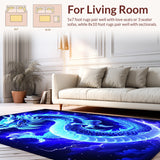 Mystical Creature Abstract(Blue)