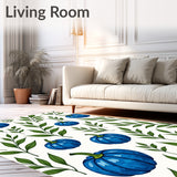 Autumn Harvest Eucalyptus Botanical Tapestry(Blue)