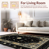 Chic Black and Monochrome Design(Black)