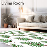 Pine Branch Tapestry Featuring Evergreen Needle Artwork(Green)