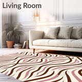 Ocean Waves Textured Collection(Brown)