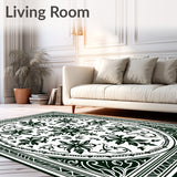 Timeless Damask Elegant Heritage Stain Proof (Black) - ODIKA