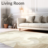 Cloud Beige Serenity Area for Peaceful Play & Cozy Comfort(Beige)