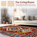 Unique Bright Geometric Arrangement(Red)