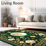 Floral Castle for Little Girl Room(Green)