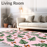 Classic Pine Swag Festive Floor Covering(Pink)
