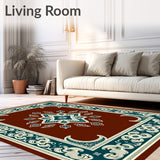 Tile Inspired Quatrefoil Medallion Arrangement(Brown)