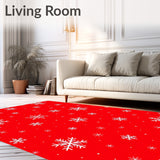 Merry Seasonal Jolly Starlight Snowfall Decoration(Red)